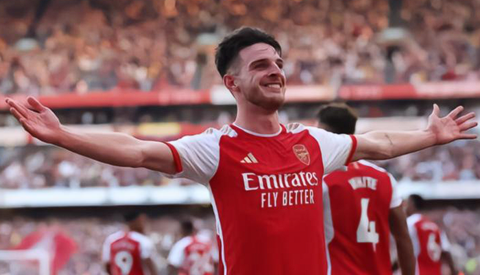 英超第10輪：阿森納客場奏凱，賴斯榮膺隊內最佳