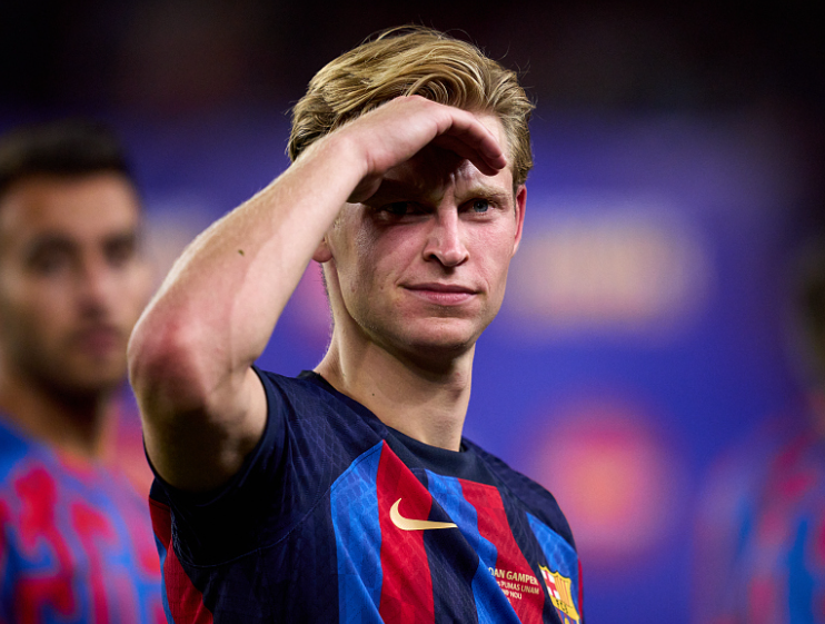 <a href='https://www.www.bvzueha.com/news/tag/284.html' style='color: blue;'>西甲</a>第12輪巴薩客勝塞爾塔，德容紅牌離場(chǎng)后社交媒體表態(tài)